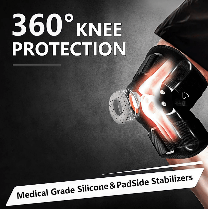 Adjustable Knee Brace with Hinge | Support