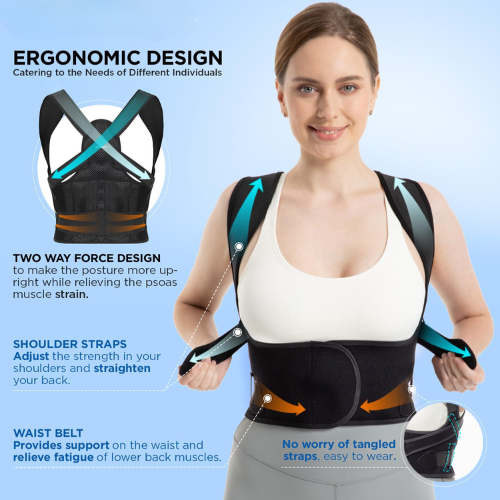 Adjustable Back Brace - Posture Correction