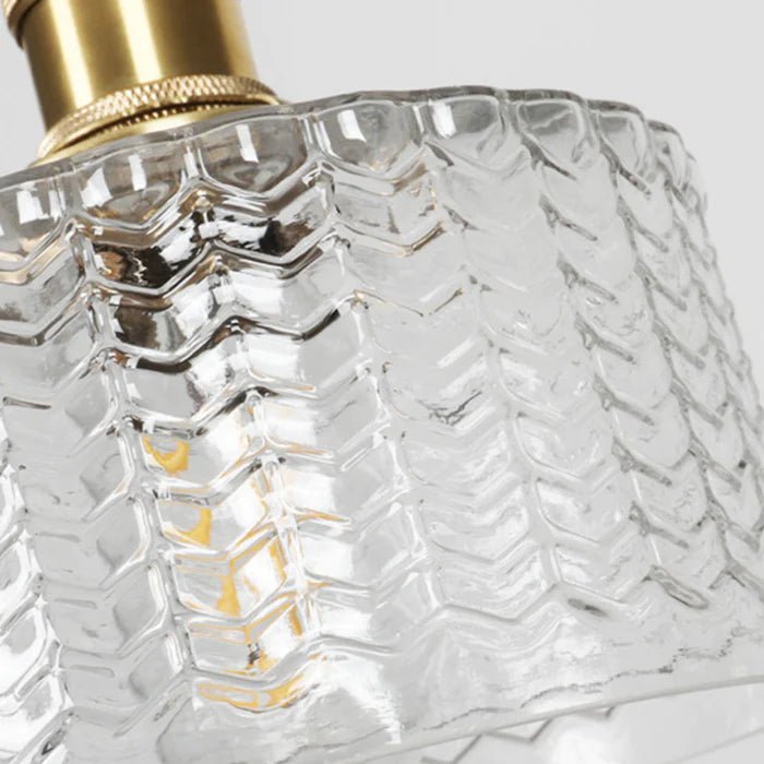 Ottilia Elegance Pendant Light - Adjustable Vintage Glass Chic