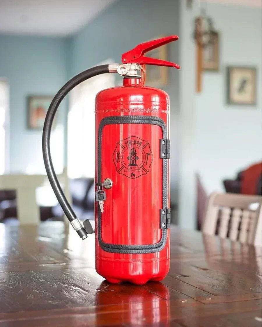 Hidden Bar - Fire Extinguisher Design - Unique and Stylish