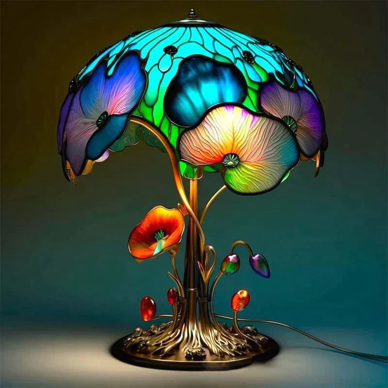 Stained Glass Mood Lamp | Relaxed Atmosphere | Modern Design