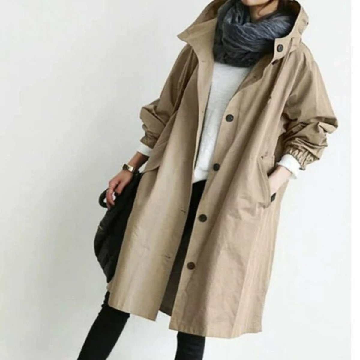 Waterproof Trench Coat - Stylish and Functional