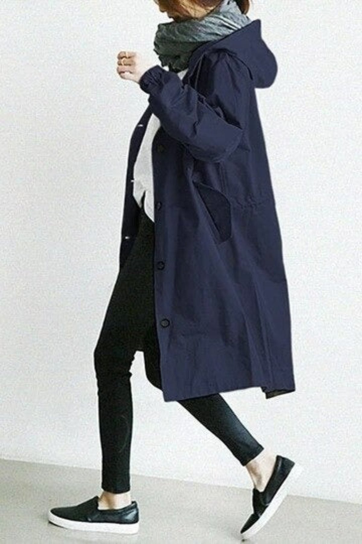 Waterproof Trench Coat - Stylish and Functional