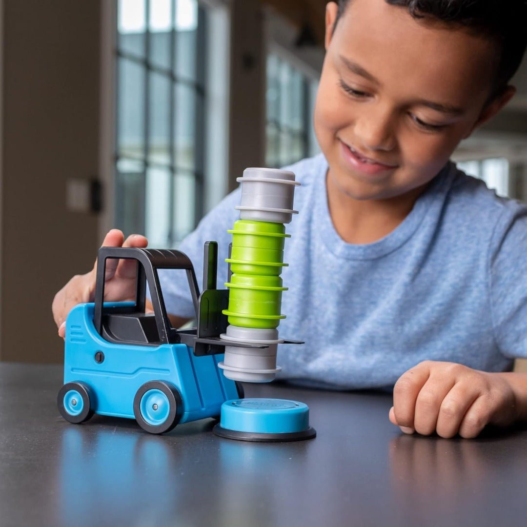 Stacking Game with Forklift – Educational Game to Enhance Skill and Concentration