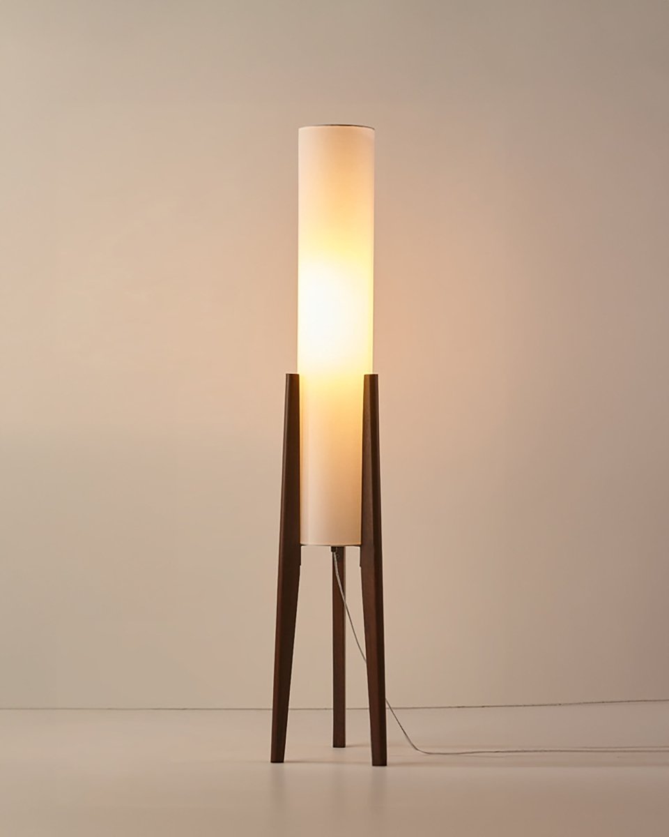 Walnut Wooden Design Floor Lamp - Light Art for Every Interior