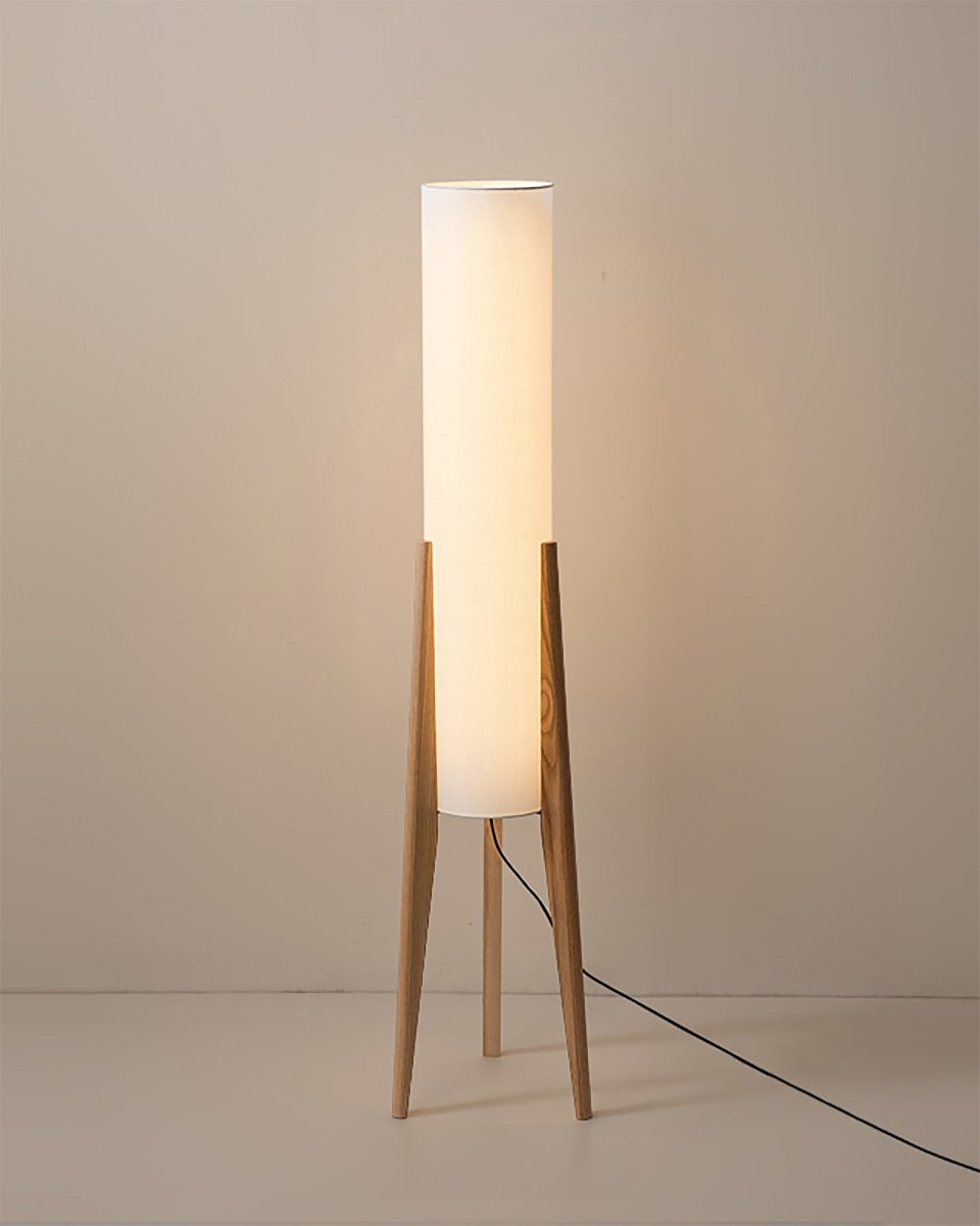 Walnut Wooden Design Floor Lamp - Light Art for Every Interior