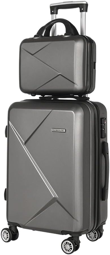 Compact 2-Piece Cabin Luggage Set with Spinner Wheels & TSA Lock – FlexLite