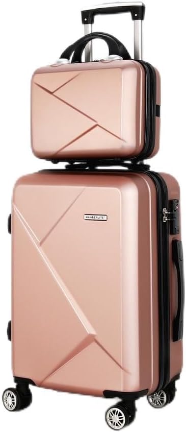 Compact 2-Piece Cabin Luggage Set with Spinner Wheels & TSA Lock – FlexLite