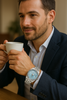Luxury Men's Automatic Watch – Stainless Steel, Self-Winding, Calendar Function – Style for Every Occasion