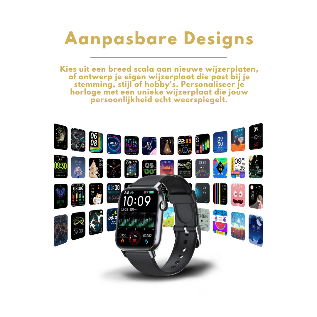 WellnessPro Smartwatch - Health | Water Resistant