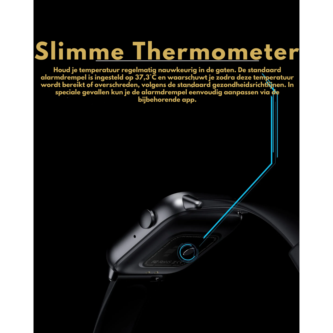 WellnessPro Smartwatch - Health | Water Resistant