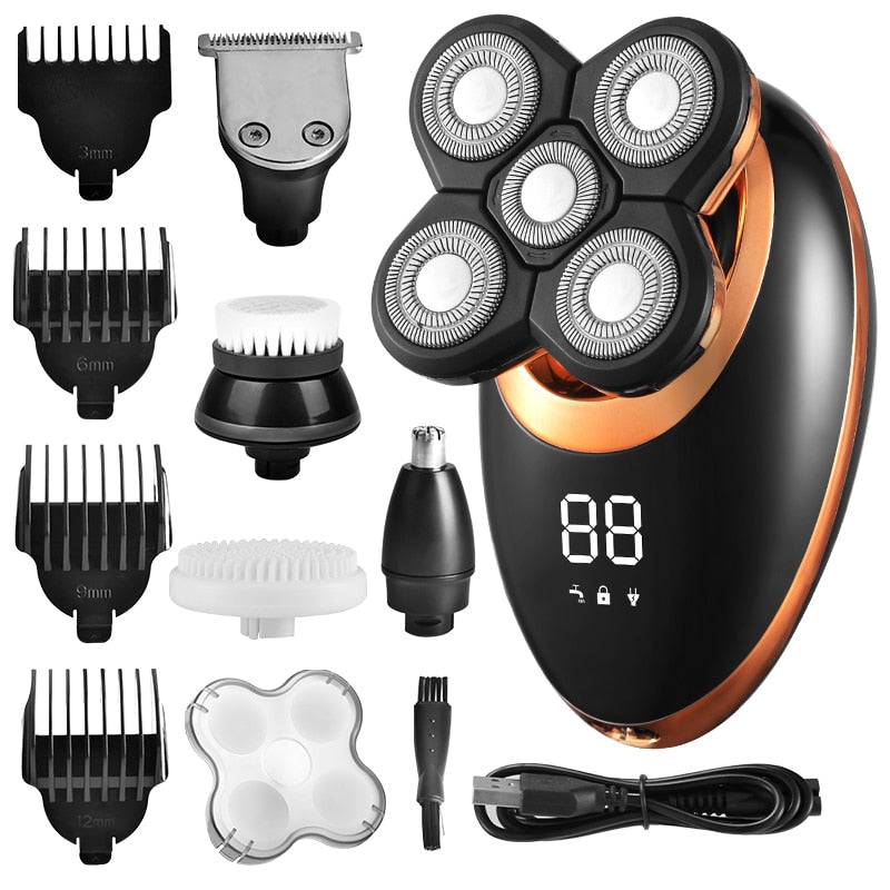 Waterproof Wireless Trimmer for Men | Multifunctional