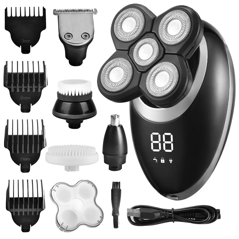 Waterproof Wireless Trimmer for Men | Multifunctional