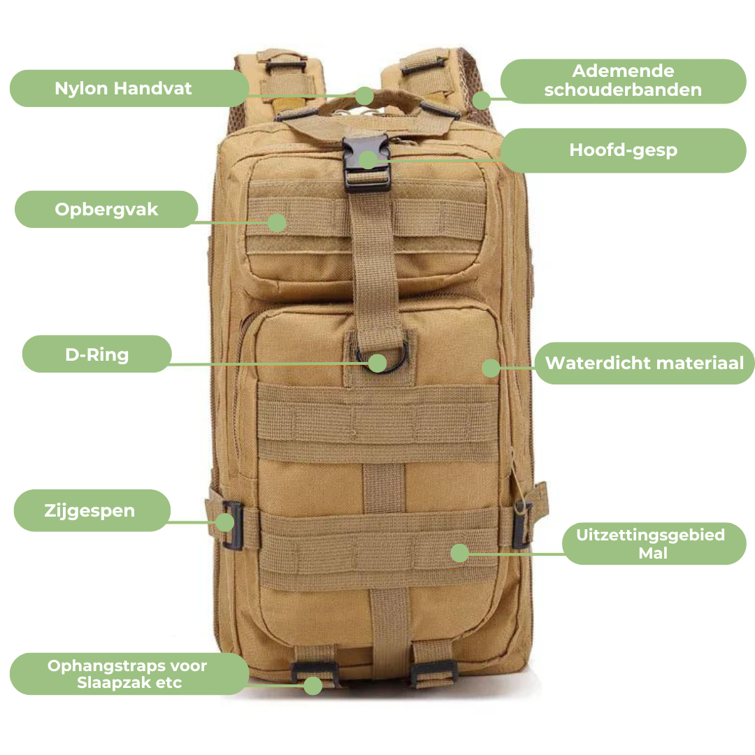 Emergency Backpack - Waterproof | Essential for Emergencies