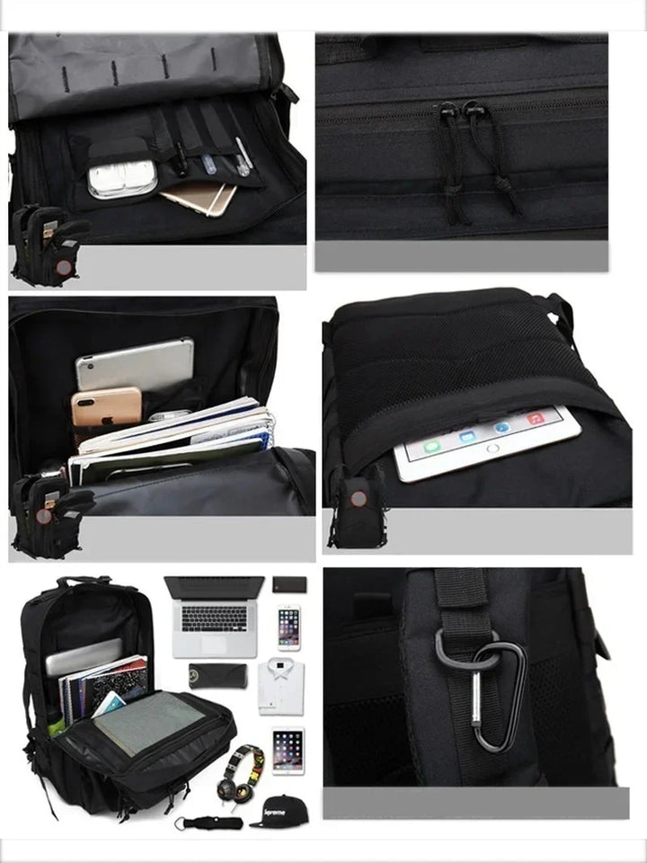 Waterproof Tactical Backpack - Versatile and Spacious
