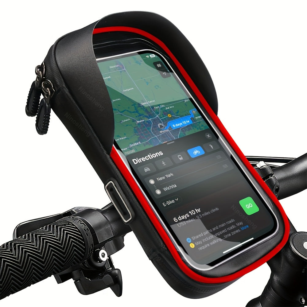 Waterproof Phone Holder for Bicycle and Motorcycle | 360° Rotatable