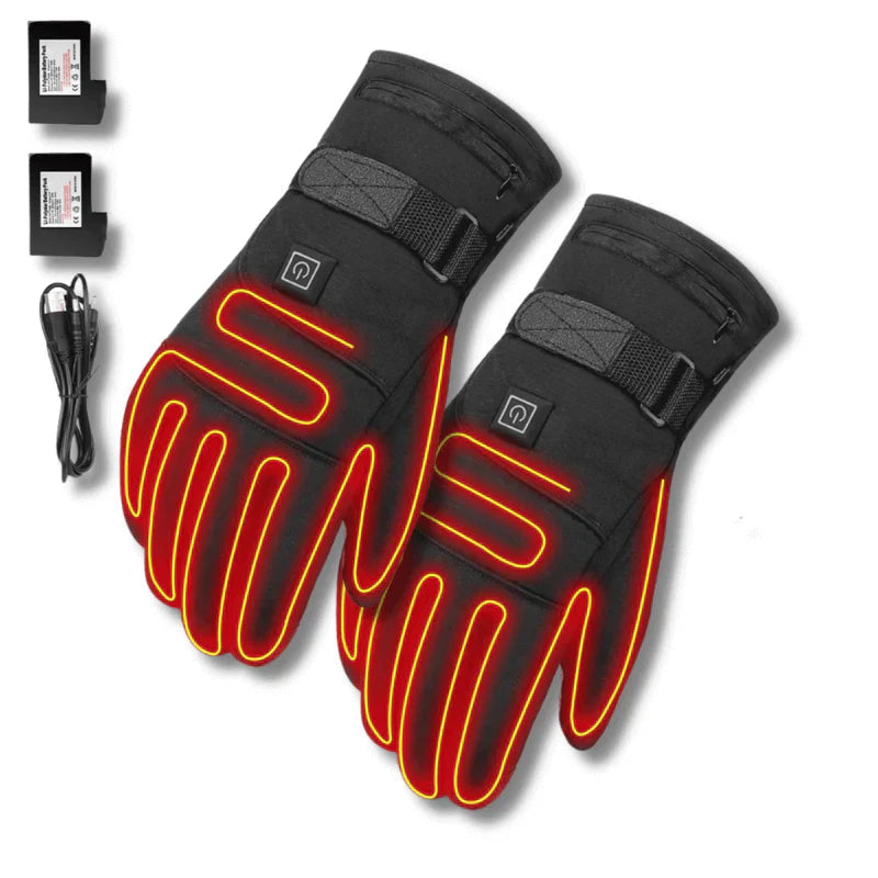 Waterproof Heated Gloves - Winterproof