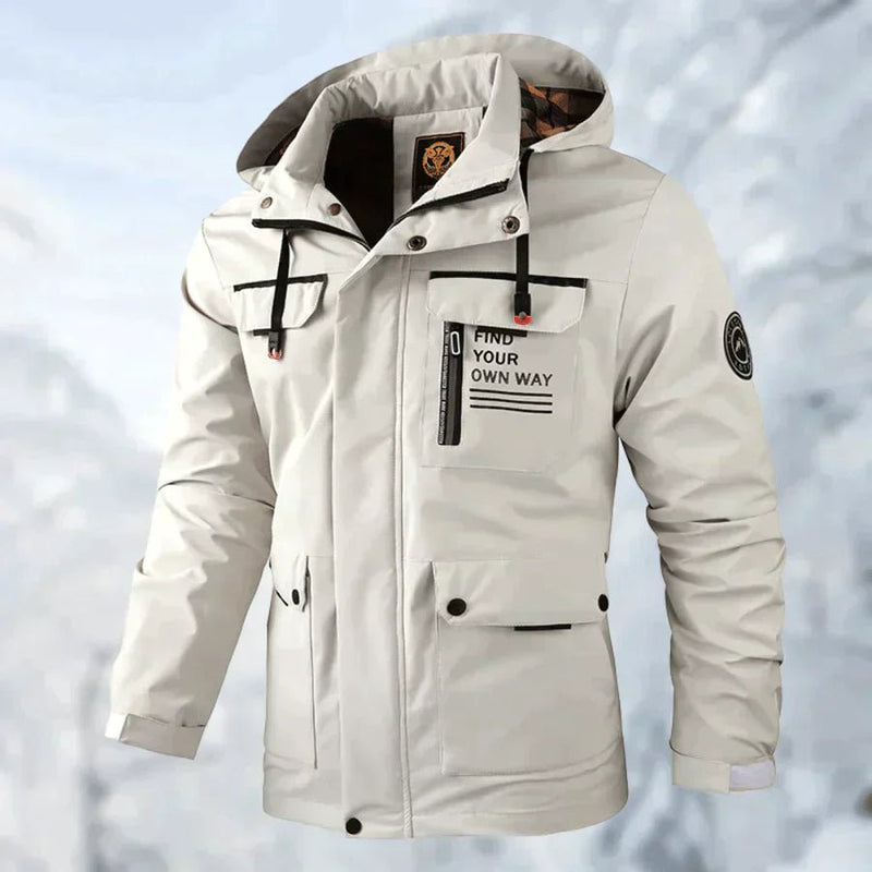 Romulus Outdoor Men's Jacket - Windproof and Waterproof, Stylish Design