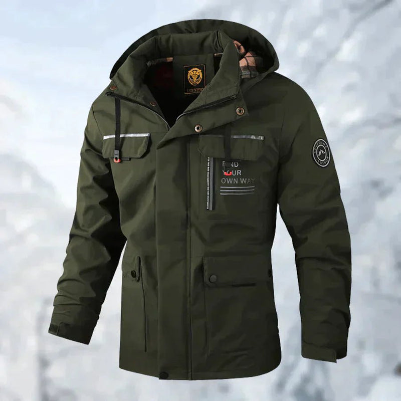 Romulus Outdoor Men's Jacket - Windproof and Waterproof, Stylish Design