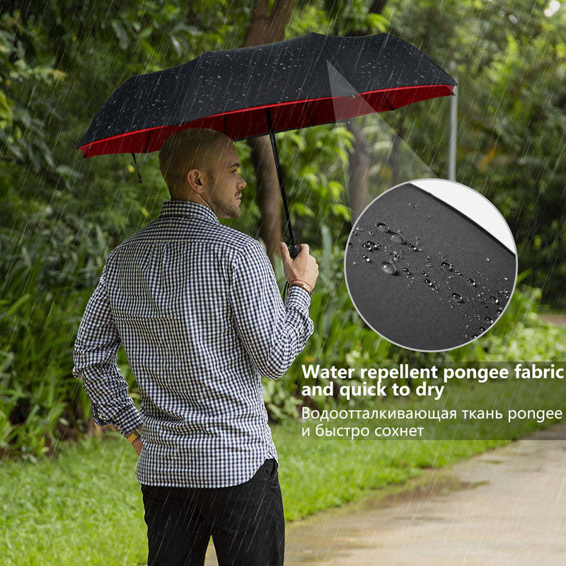 Windproof Storm Umbrella | Protection Against Rain and Wind