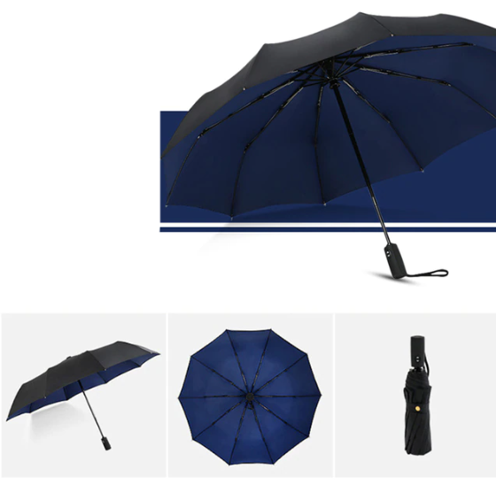 Windproof Storm Umbrella | Protection Against Rain and Wind