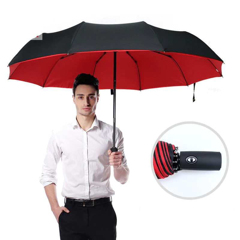 Windproof Storm Umbrella | Protection Against Rain and Wind