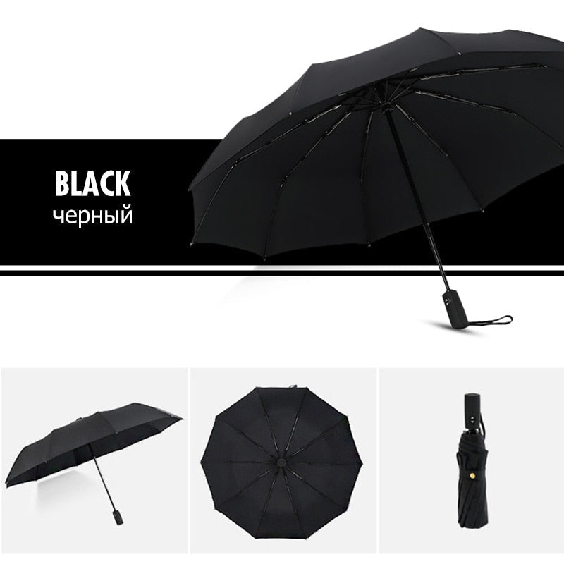 Windproof Storm Umbrella | Protection Against Rain and Wind