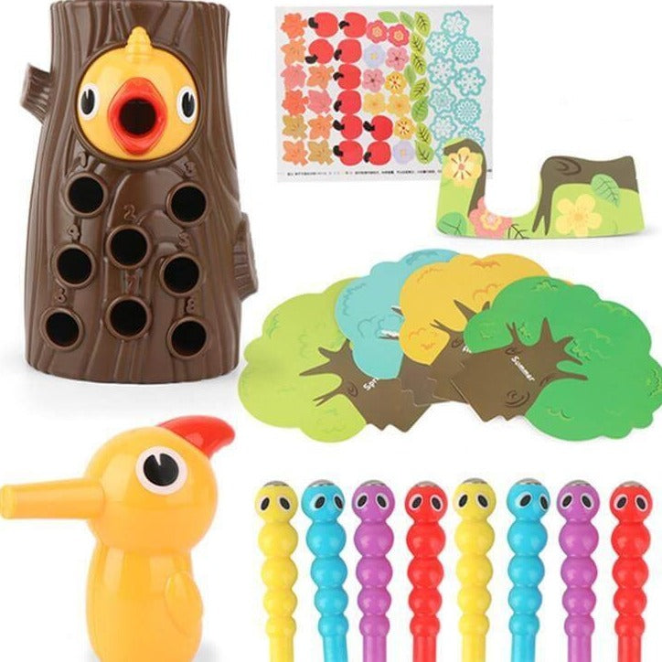 Interactive Wooden Game – Peckaroo