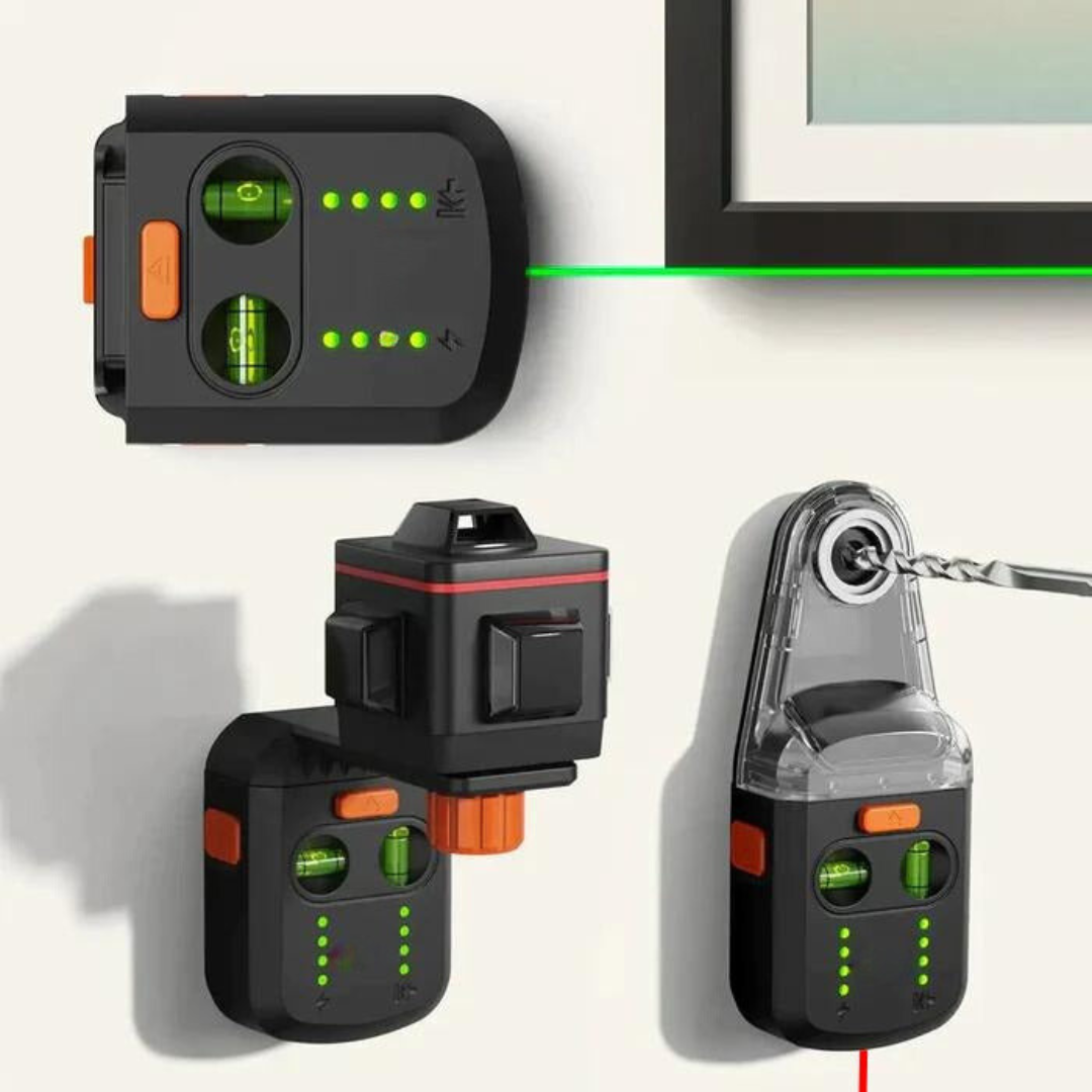PremierGuide ProGuide | Versatile Laser Level Tool with Dust Extraction for Professional Accuracy