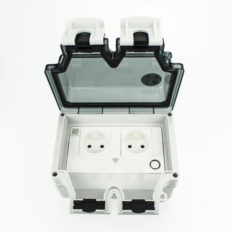 Smart WiFi Outdoor Socket with IP66 Waterproofing - Voltura