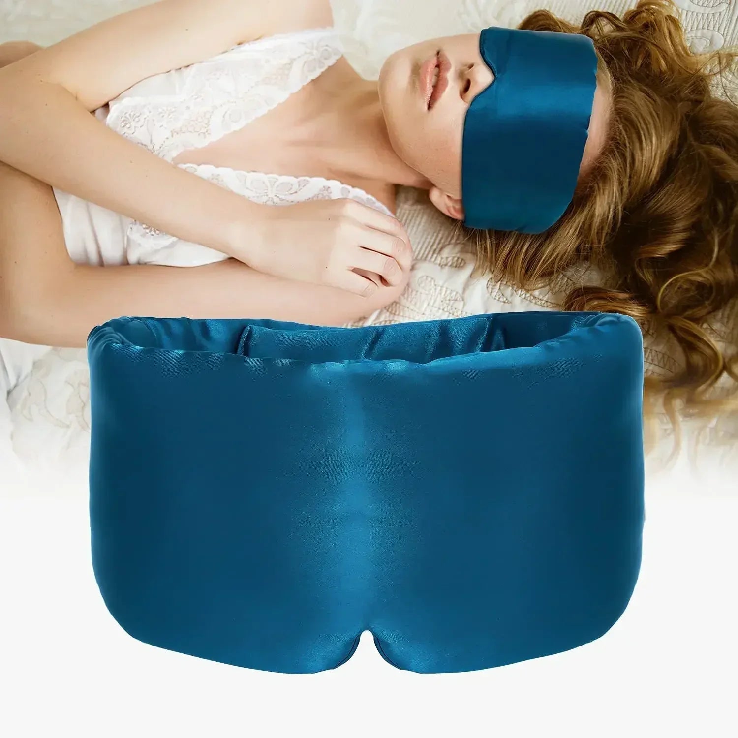 Silk Sleep Mask | Luxury Comfort | Blocks Light