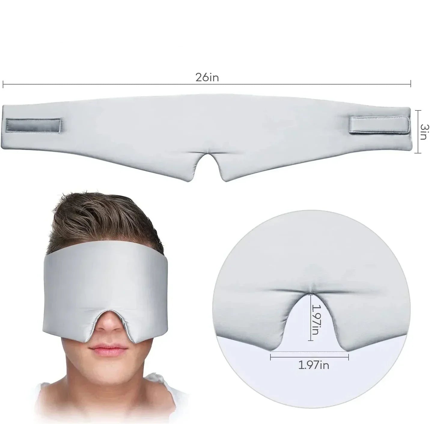 Silk Sleep Mask | Luxury Comfort | Blocks Light
