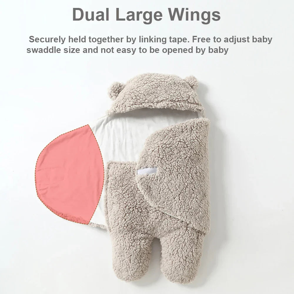 SnuggleBear™ Swaddle Blanket - Ultimate Comfort