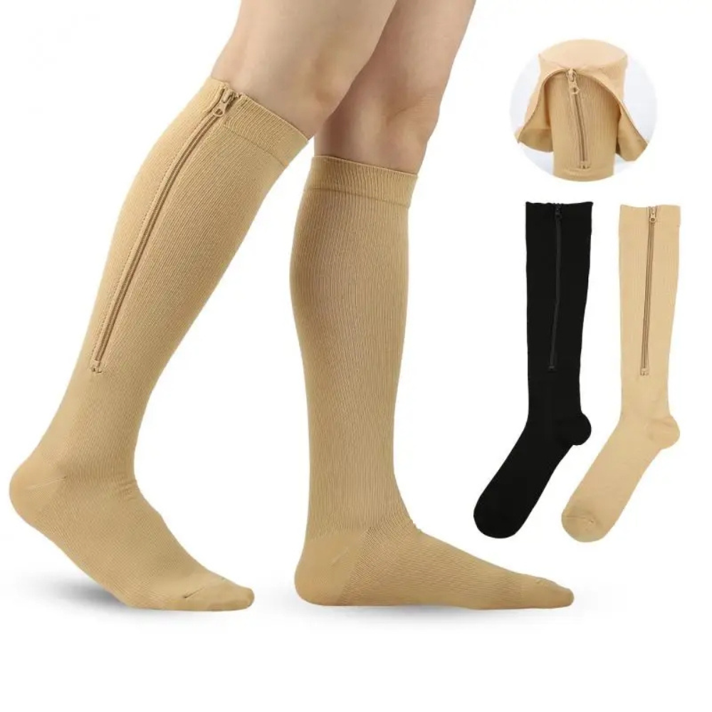Compression Socks 2.0 with Zip | Enhanced Comfort