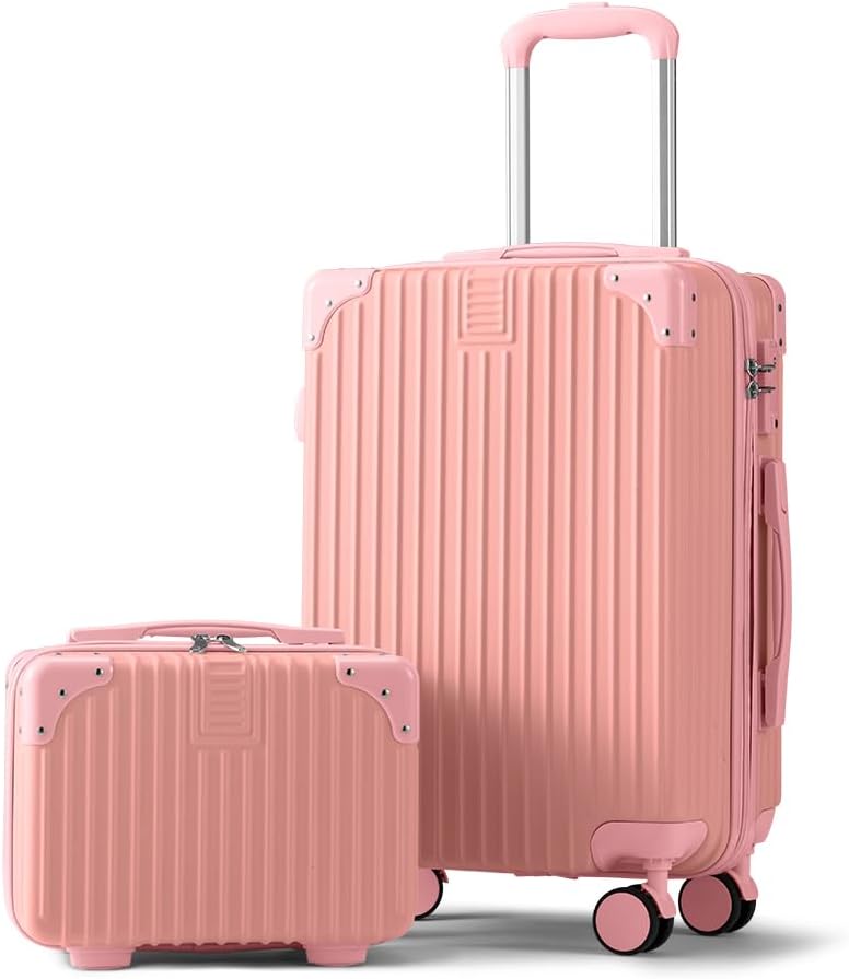 ABS Hard Shell Suitcase with Spinner Wheels & TSA Lock