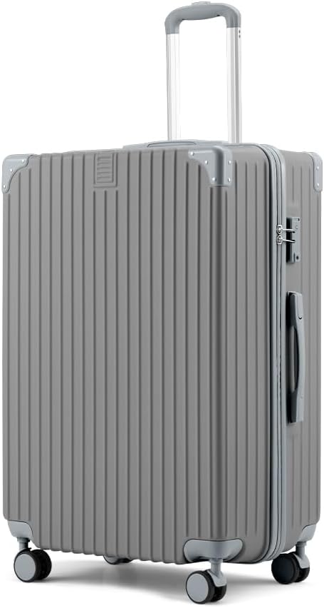 ABS Hard Shell Suitcase with Spinner Wheels & TSA Lock