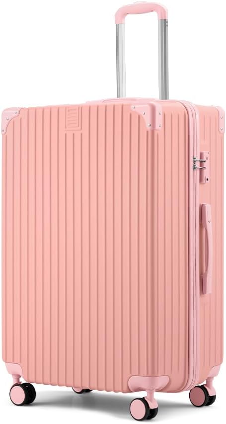 ABS Hard Shell Suitcase with Spinner Wheels & TSA Lock