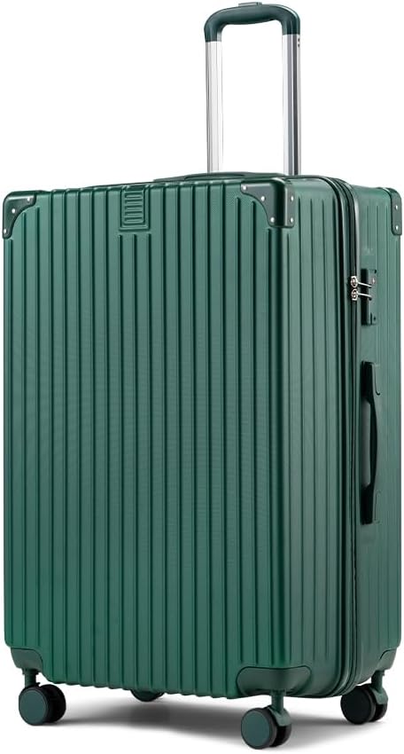 ABS Hard Shell Suitcase with Spinner Wheels & TSA Lock